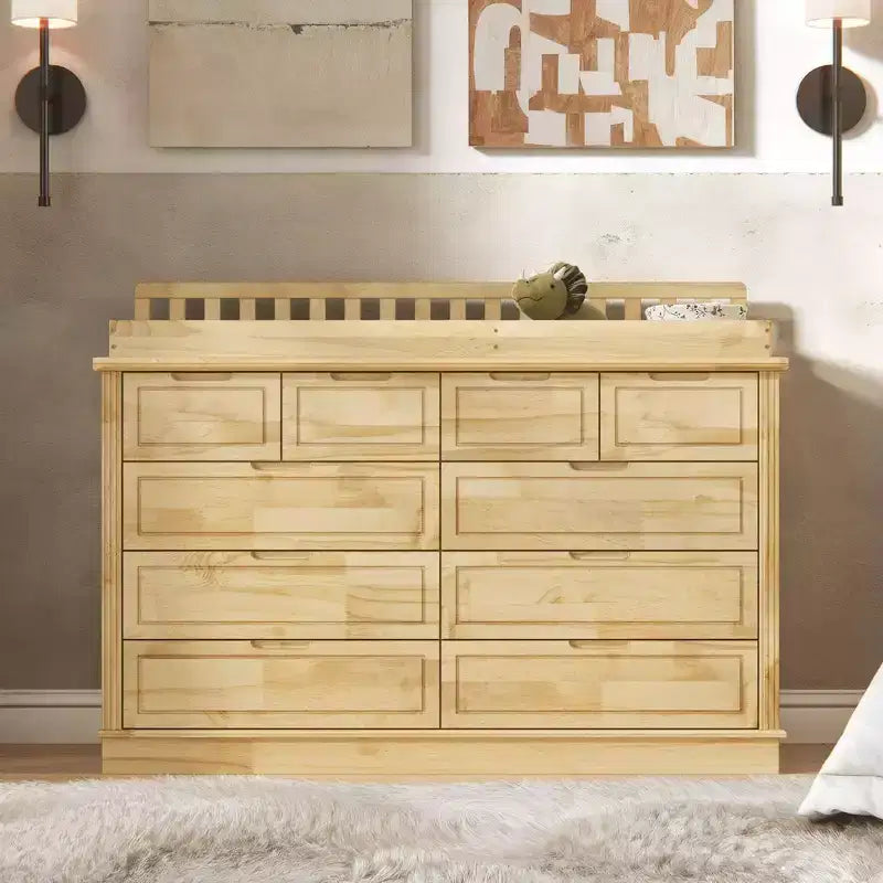 Table à langer et commode en pin massif