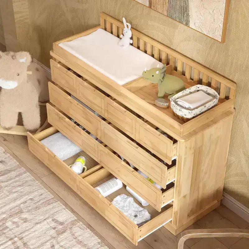 Table à langer et commode en pin massif