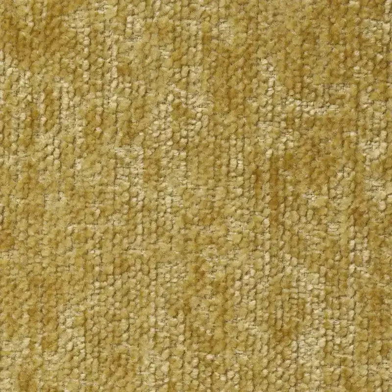 Repose-pieds carré capitonné en chenille avec cadre en bois d'acacia massif