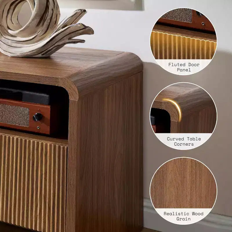 Meuble TV moderne avec rangement Meuble TV en bois Console multimédia