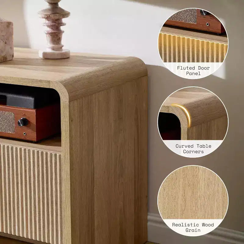 Meuble TV moderne avec rangement Meuble TV en bois Console multimédia