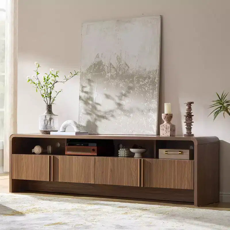 Meuble TV moderne avec rangement Meuble TV en bois Console multimédia