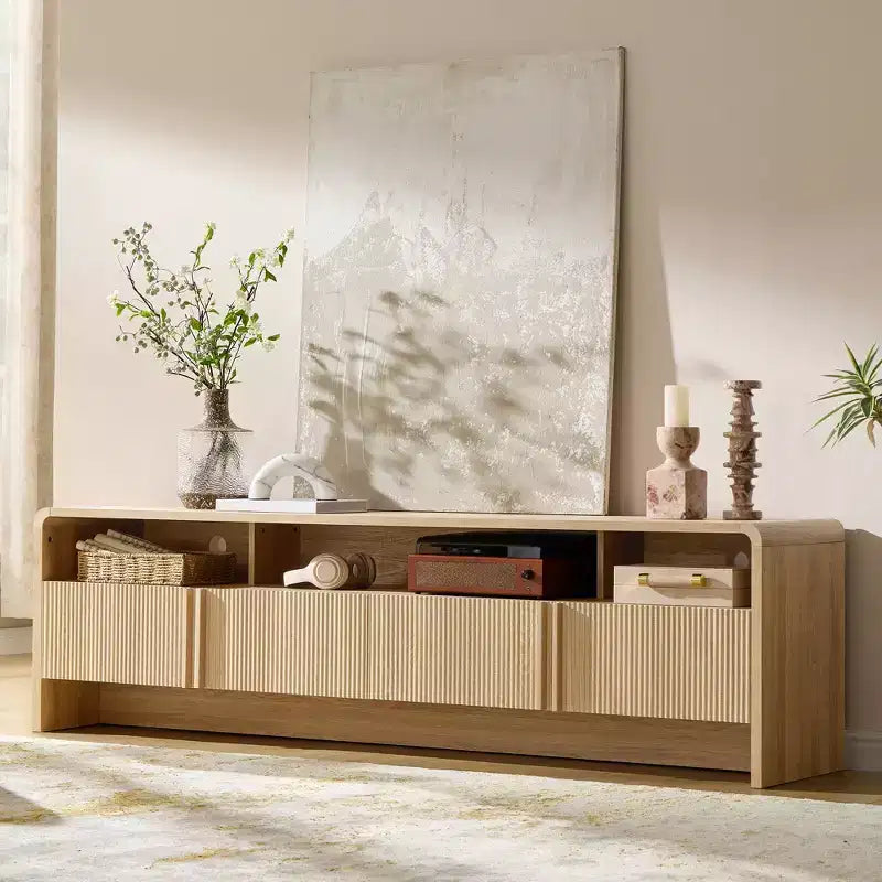 Meuble TV moderne avec rangement Meuble TV en bois Console multimédia