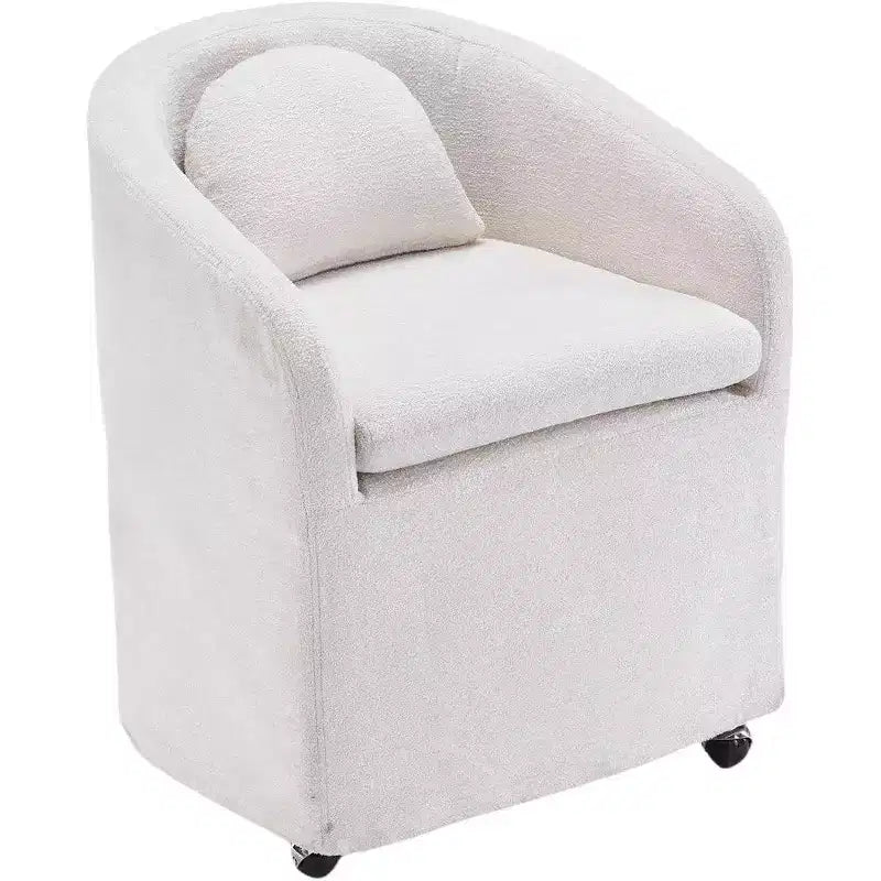 Fauteuil rond 360°, fauteuils rembourrés en chenille