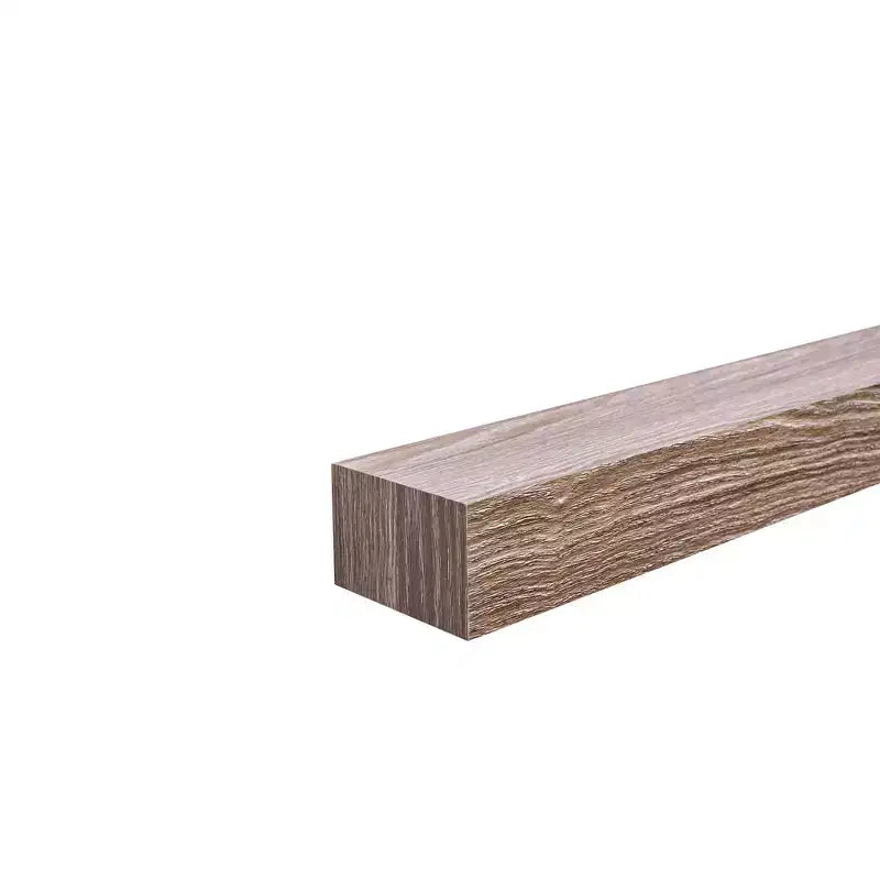 Étagère flottante murale en bois gris clair érable avec support invisible