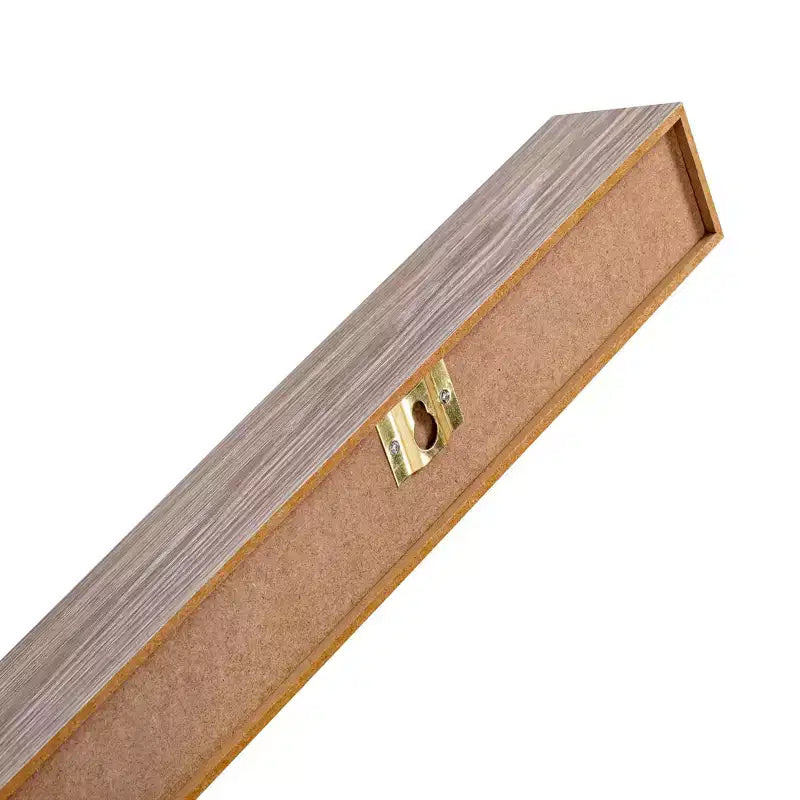 Étagère flottante murale en bois gris clair érable avec support invisible