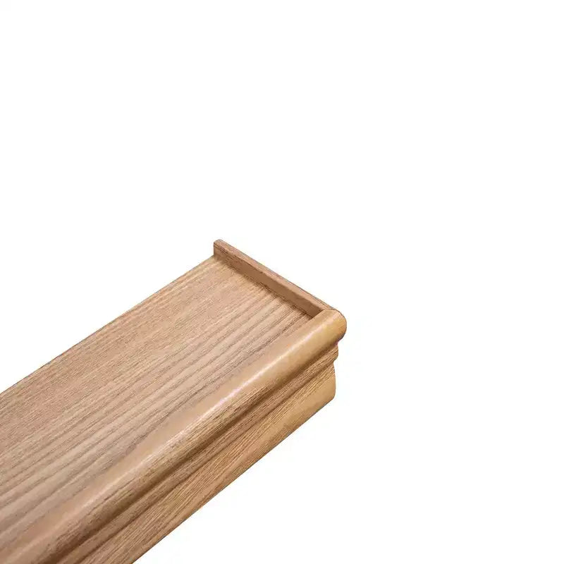 Étagère flottante en érable C avec support invisible pour montage mural en bois