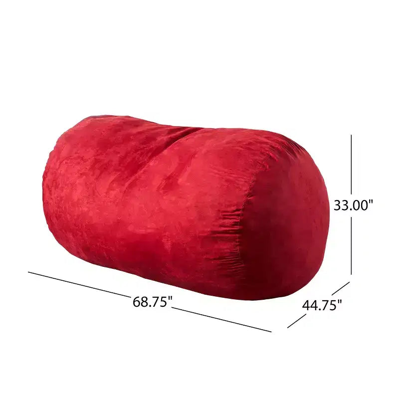 Pouf Poire, Fauteuil Confortable, Siège d'Appoint au Sol