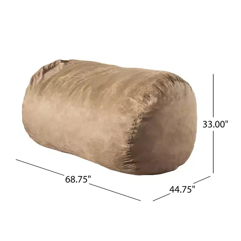 Pouf Poire, Fauteuil Confortable, Siège d'Appoint au Sol