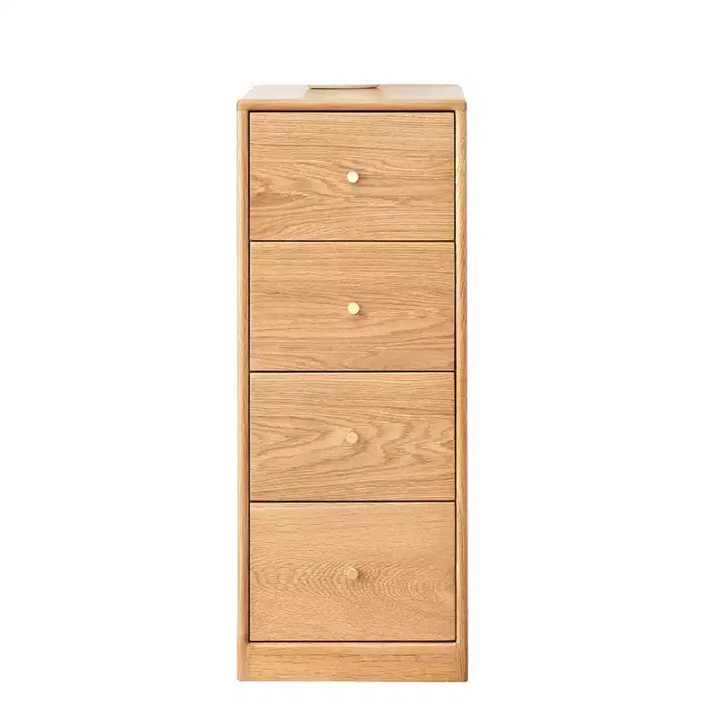 Commode en chêne massif, Meuble de rangement à 3 ou 4 tiroirs