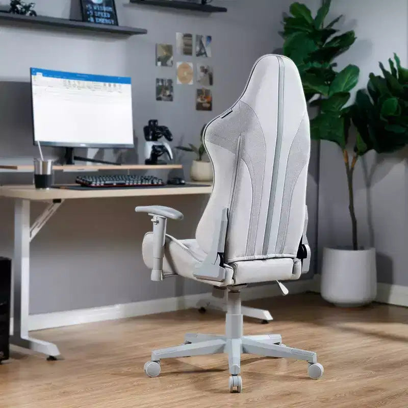 Chaise de jeu grise/Pied gris