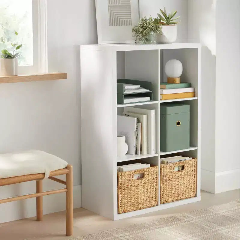 Meuble de rangement à 6 compartiments