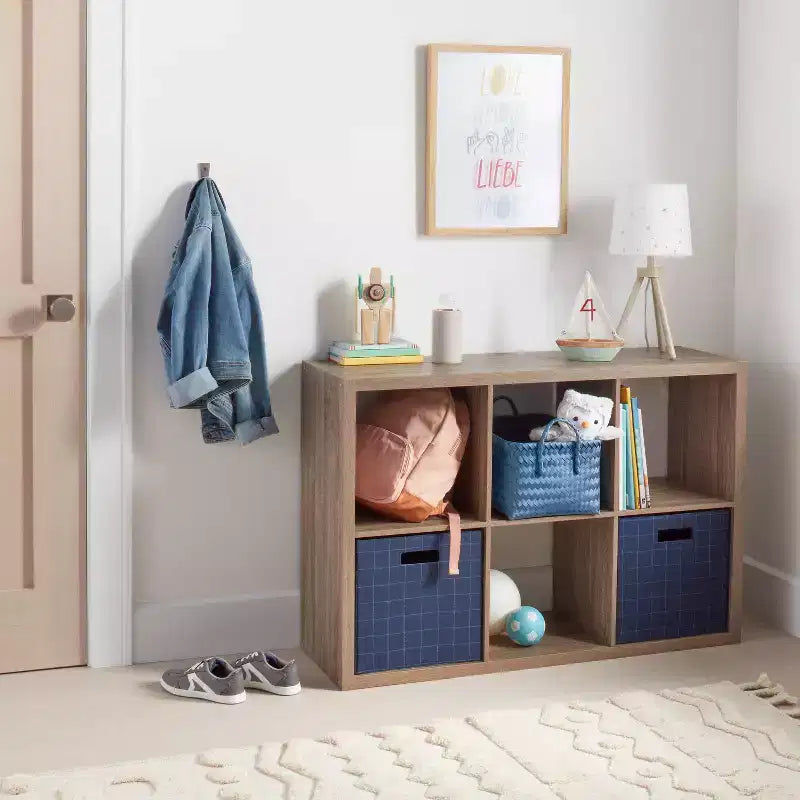 Meuble de rangement à 6 compartiments