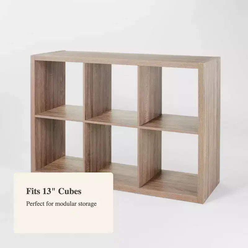 Meuble de rangement à 6 compartiments