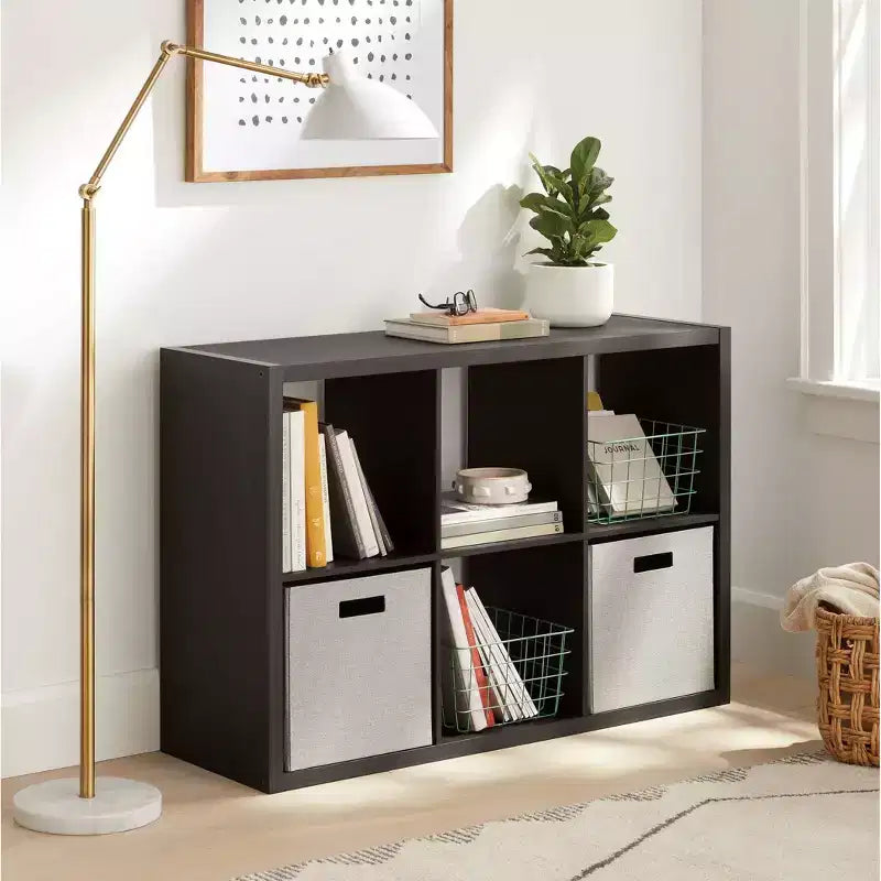 Meuble de rangement à 6 compartiments